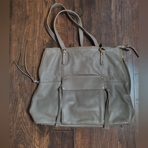Kooba Everette Leather Tote Bag - Picture 4 of 8